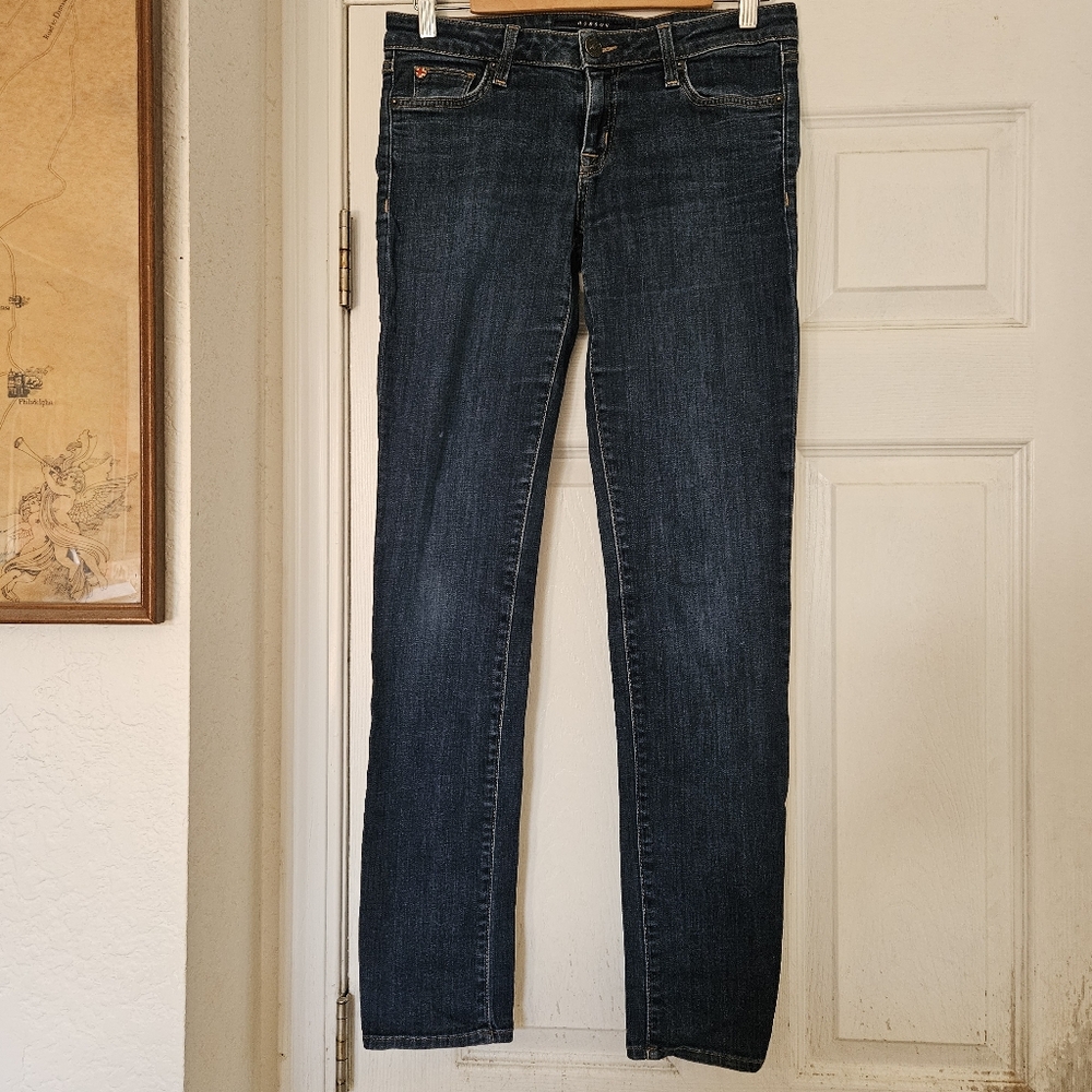 Hudson Women's Blue Denim Slim Skinny Jeans Size 27